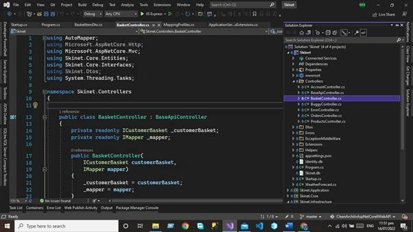 Clean Architecture in Asp.net Core Web API