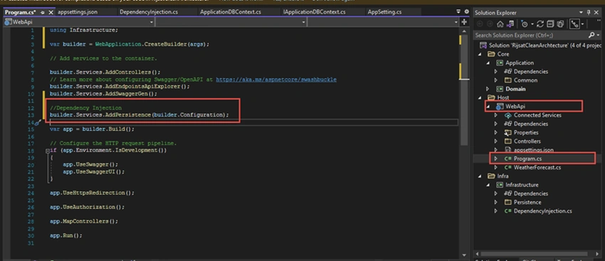 Clean Architecture with .NET 6 Using Entity Framework