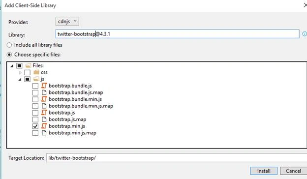 Client-Side Package Management With Library Manager In Visual Studio