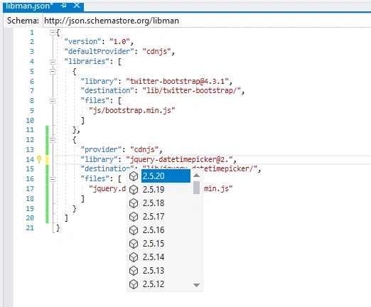 Client-Side Package Management With Library Manager In Visual Studio