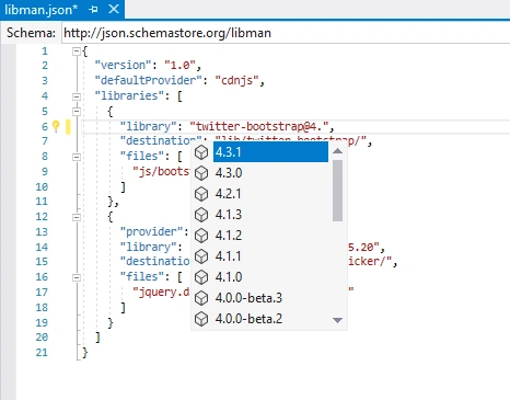 Client-Side Package Management With Library Manager In Visual Studio