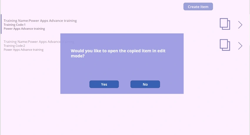 Copy mode