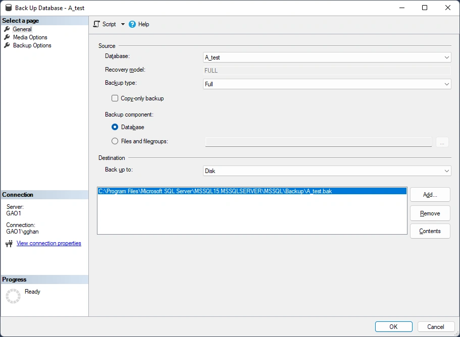 Clone Database from one Instance to another in SQL Server