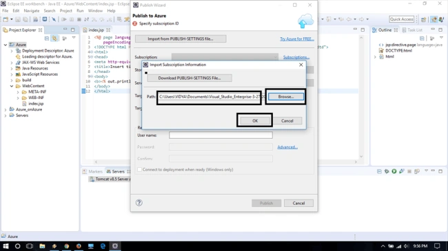 Publish Azure Cloud Service