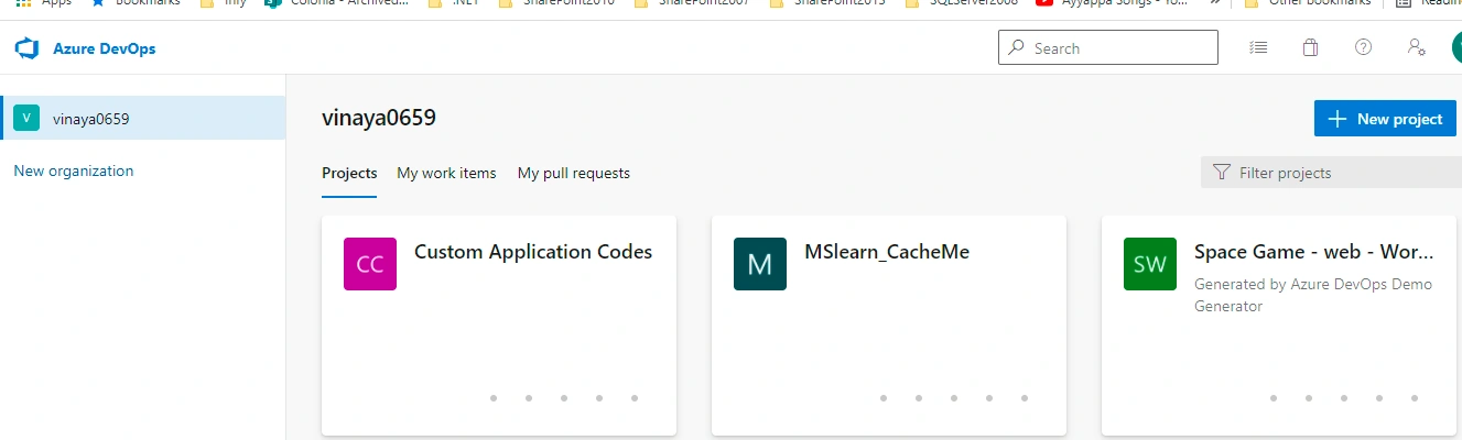 Push code to Azure DevOps repository