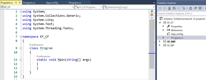 Code First Approach And Migrations In Microsoft .NET Entity Framework