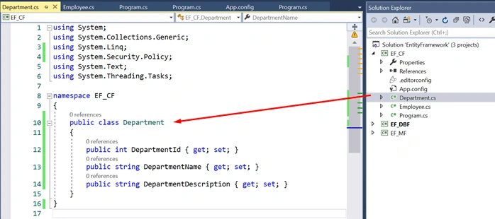 Code First Approach And Migrations In Microsoft .NET Entity Framework