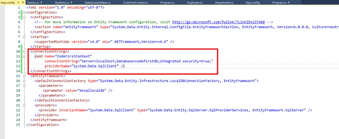 Code First Approach And Migrations In Microsoft .NET Entity Framework