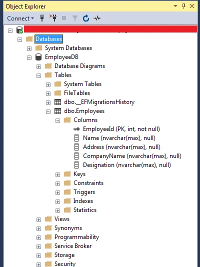 Entity Framework Migration