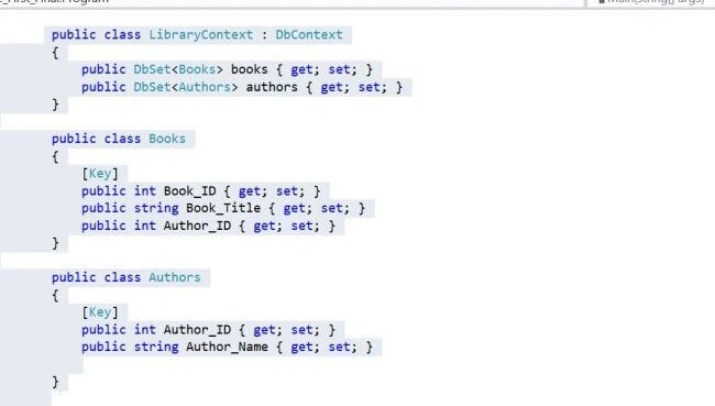 Entity Framework