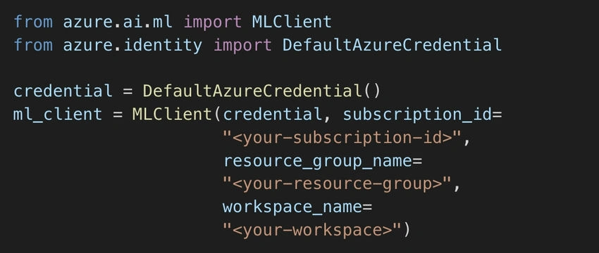 Create Wrokspace connection