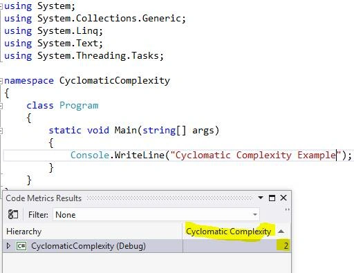 Cyclomatic Complexity