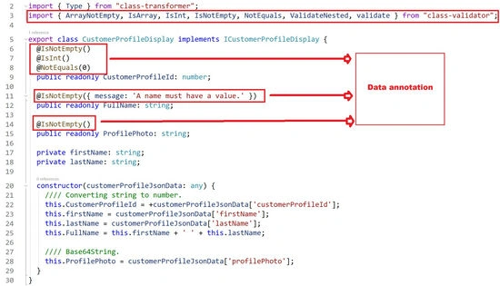 Data Annotations