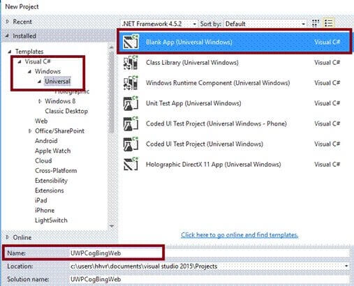 Bing Web Search