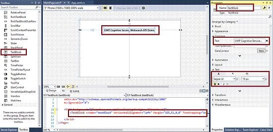 Bing Web Search