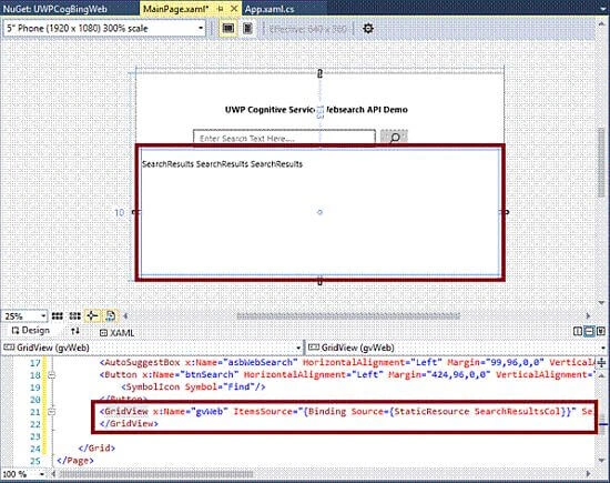 Bing Web Search