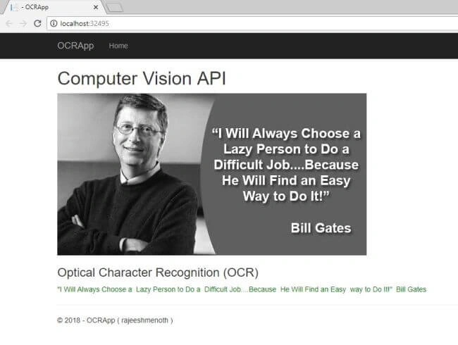 Cognitive service