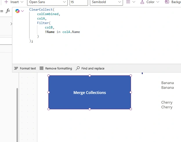Merge collection