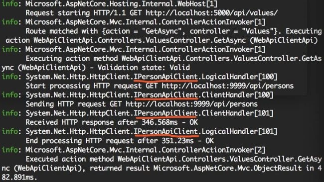 client API
