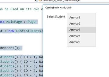 ComboBox Data Binding 