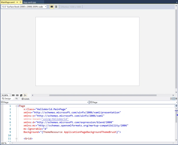 Command Bar In Universal Windows Platform With C++