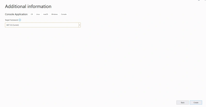 Commandline tools using .Net 5