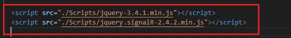 Communication Between WinForm Application And React JS Application Using SignalR