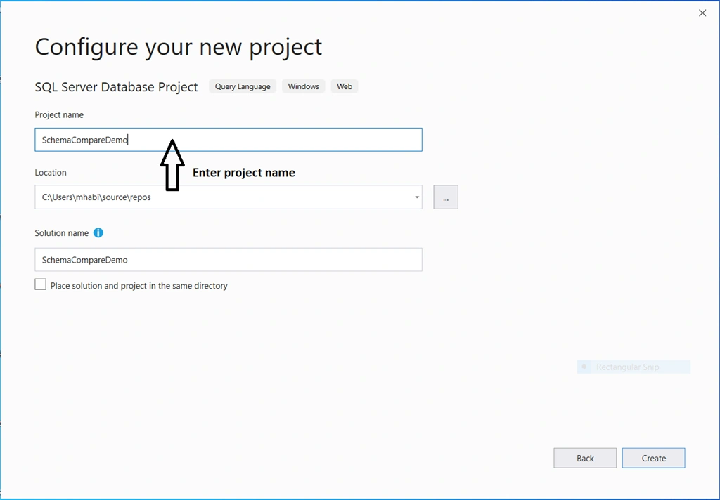 Compare And Update SQL Server Database Project With Visual Studio
