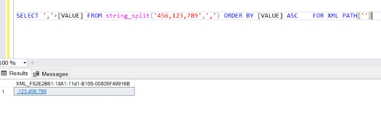Compare Comma Seperated Values in SQL