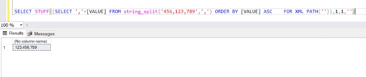 Compare Comma Seperated Values in SQL
