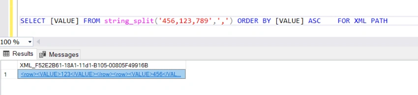 Compare Comma Seperated Values in SQL
