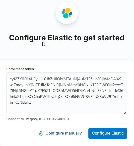 Enrollment token
