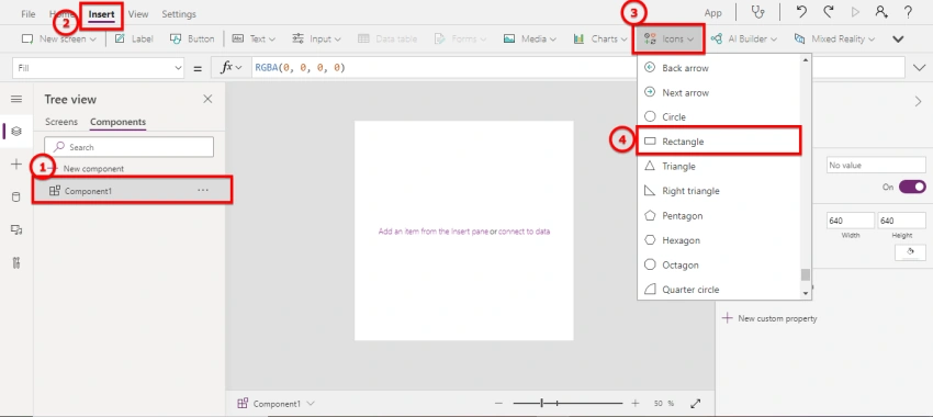 Component in Power Apps