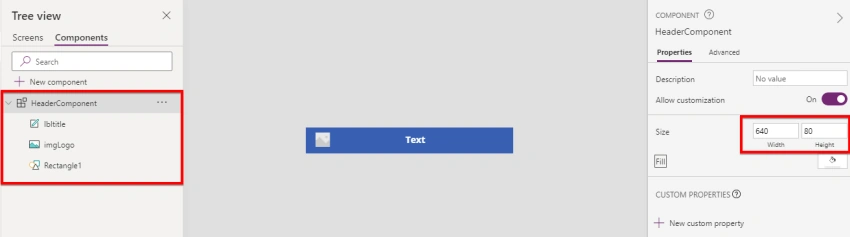 Component in Power Apps