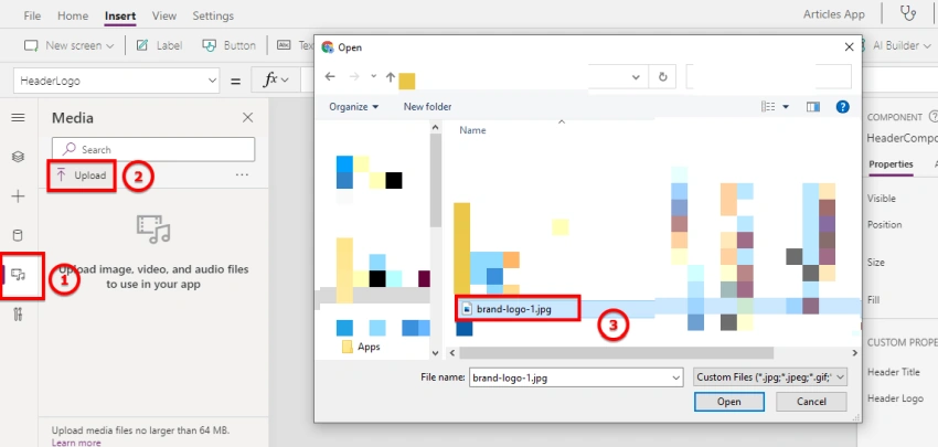Component in Power Apps