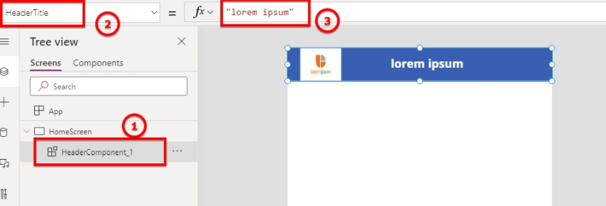 Component in Power Apps