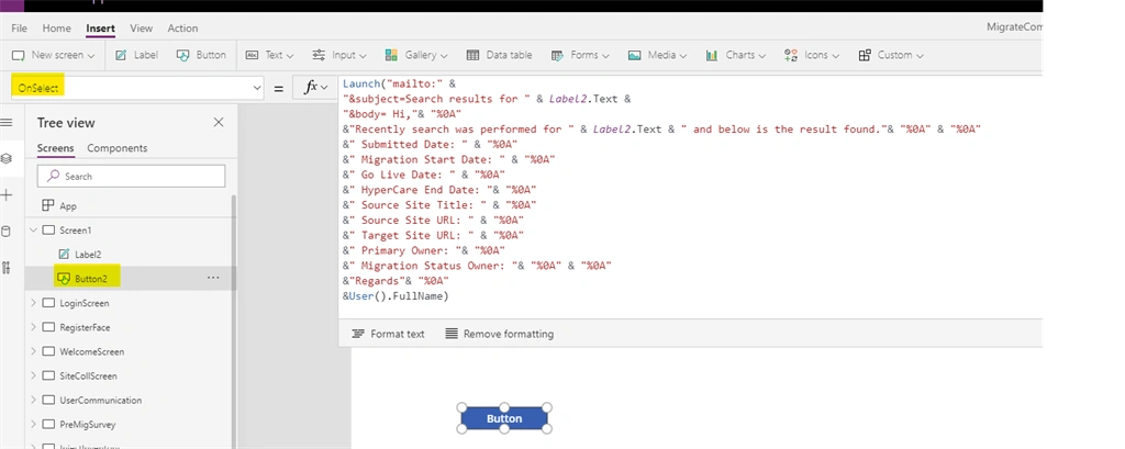 Compose Outlook Email Using Mailto Inside Power Apps Form