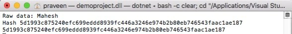 SHA256 Hash In C#