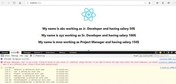 Conditional Rendering And List Rendering In React