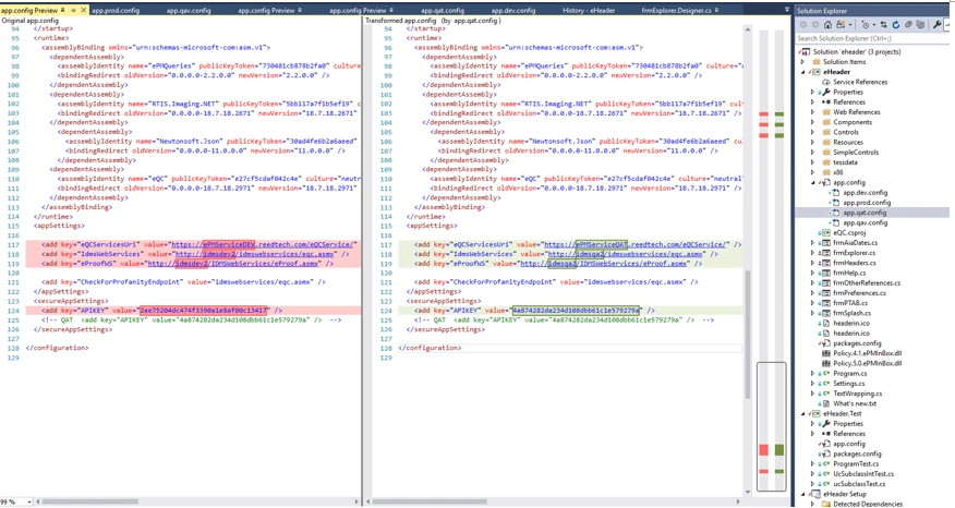 Configuration Transformation (2) - App.Config - SlowCheetah