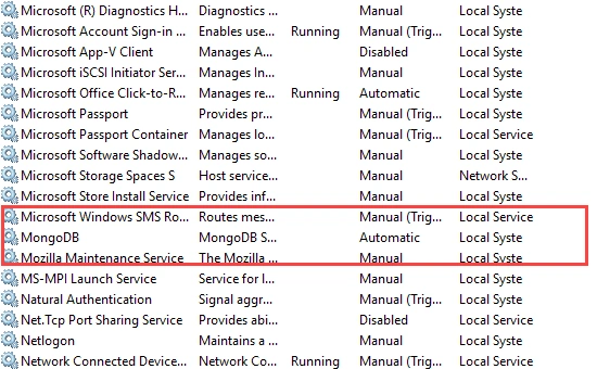 checkService