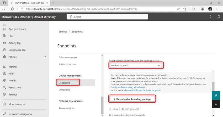 Configure and manage Microsoft Defender for Endpoint