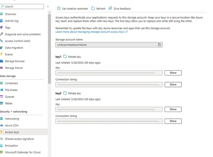 Azure Blob for Umbraco Media