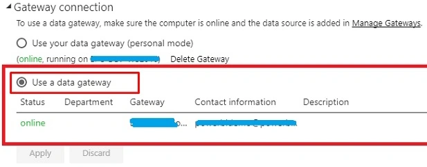 Connection