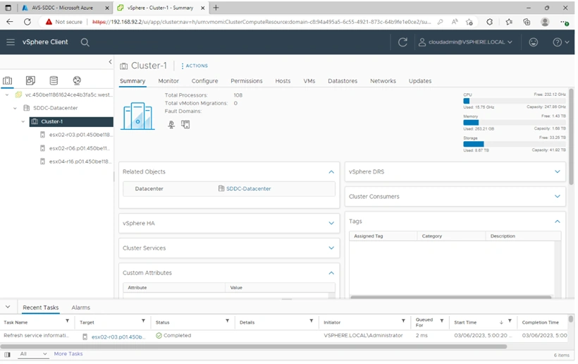 Expend cluster