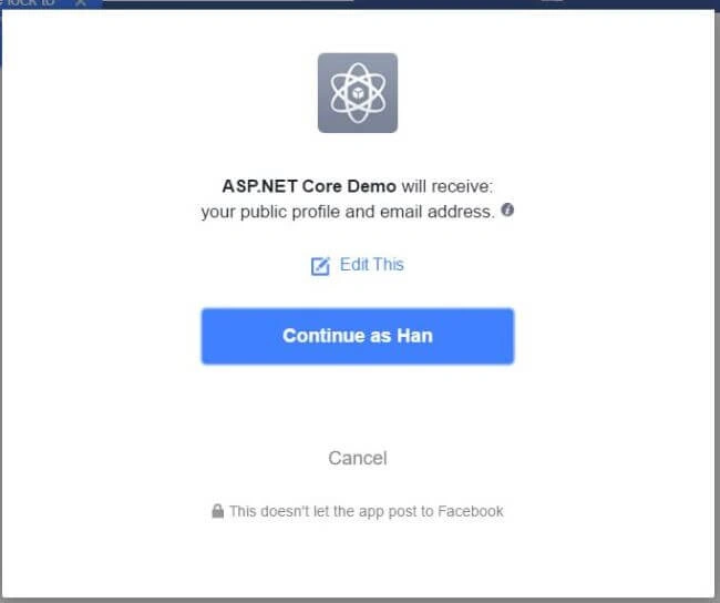Configure Facebook as External Login Provider in ASP.NET Core Configure Facebook as External Login Provider in ASP.NET Core