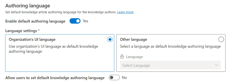 Authoring language