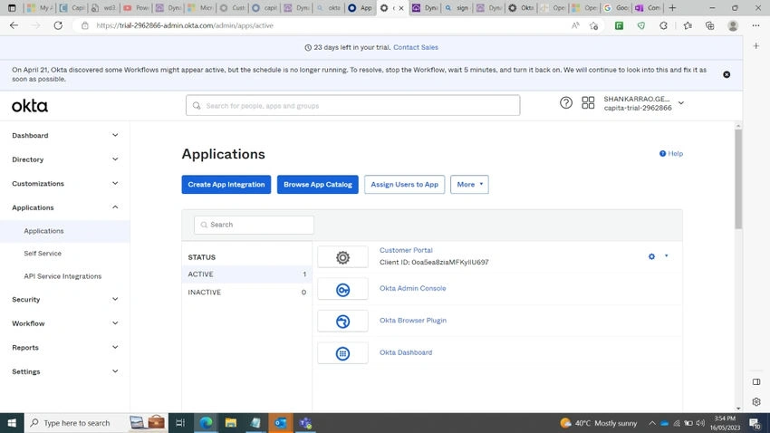 Okta Integration