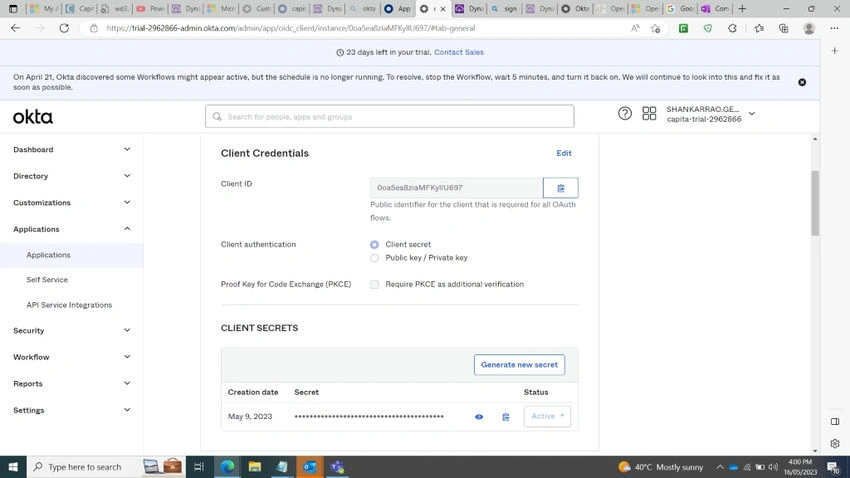 Okta Integration