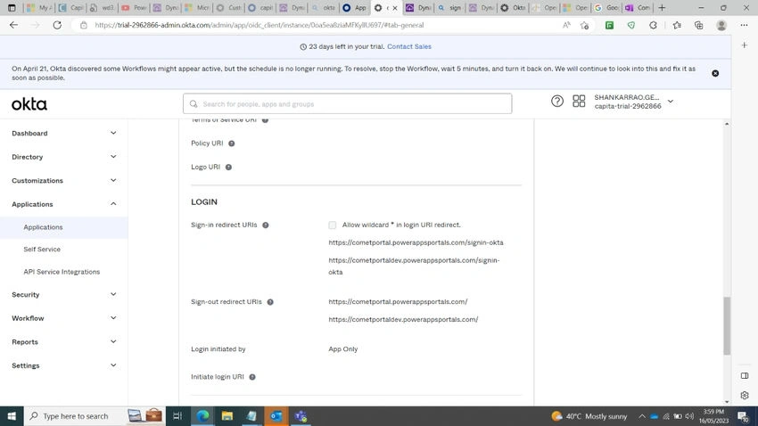 Okta Integration